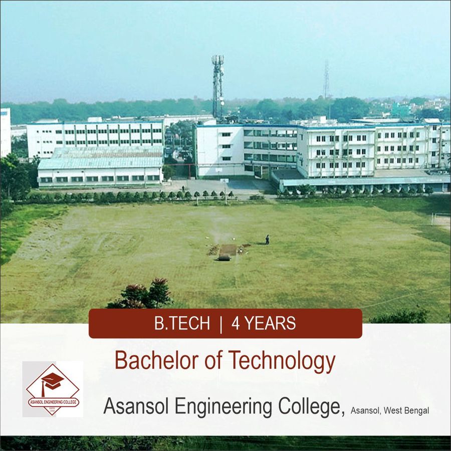 Bachelor of Technology [B.TECH] at Asansol Engineering College, Asansol